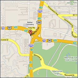 Map of address 730 N. Post Oak Road, Houston, Texas 77024